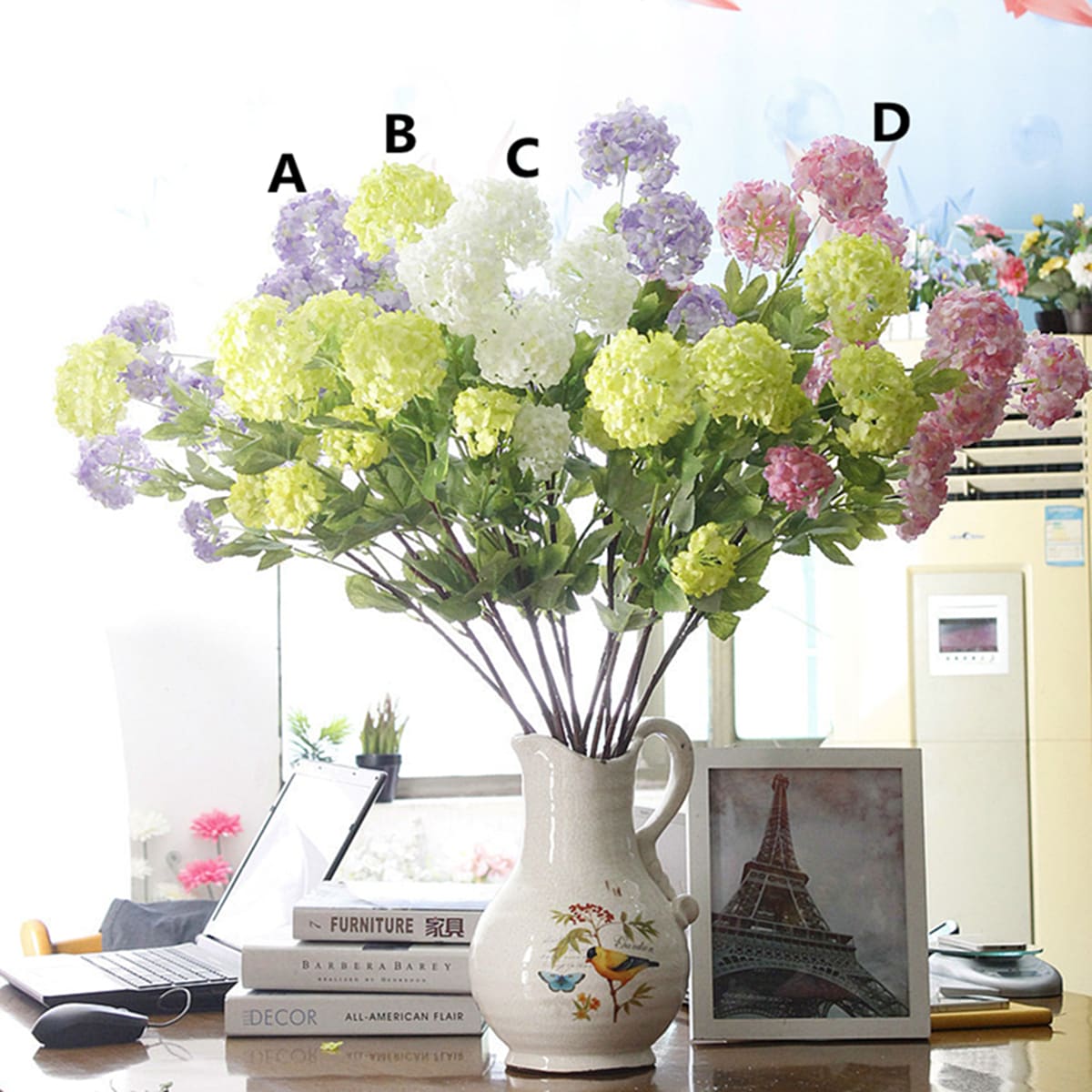 

1branch Artificial Flower, Multicolor