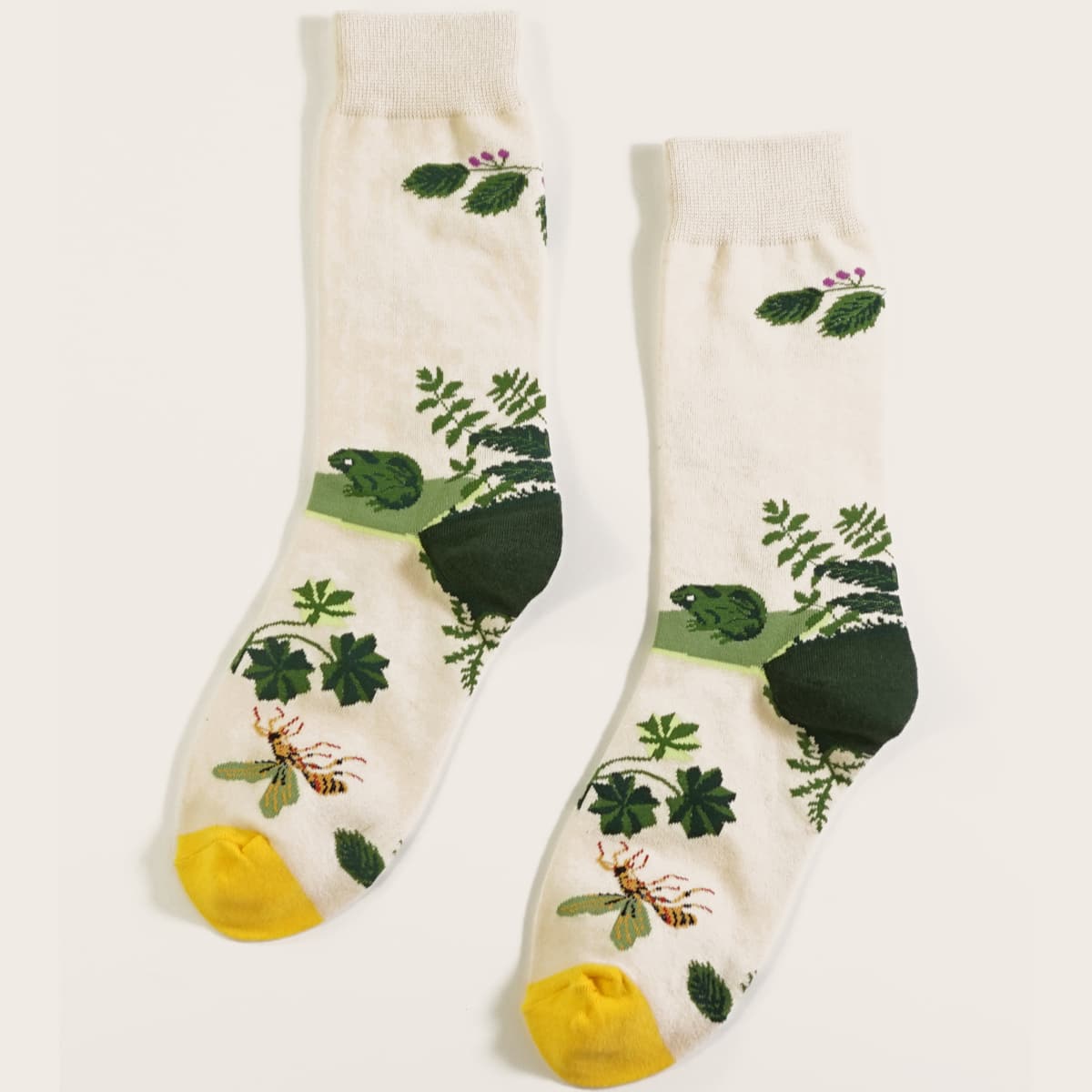 

Tree Pattern Socks, Multicolor