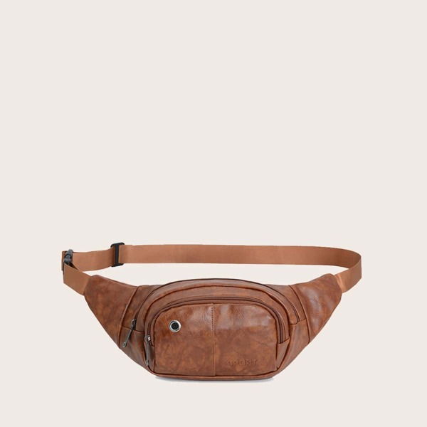 

Мужская карманная сумка Fanny Front, Коричневые