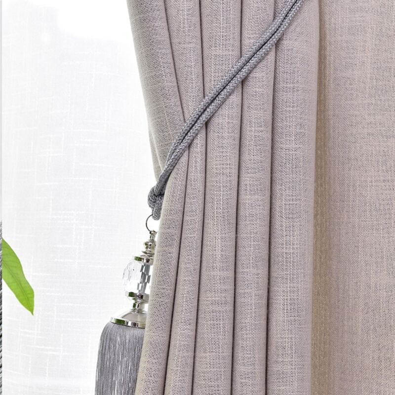 

1pc Tassel Decor Curtain Tie Back, Multicolor
