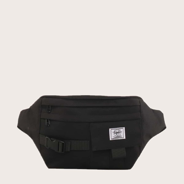 

Мужская выпускающая пряжка Decor Fanny Pack, Чёрный