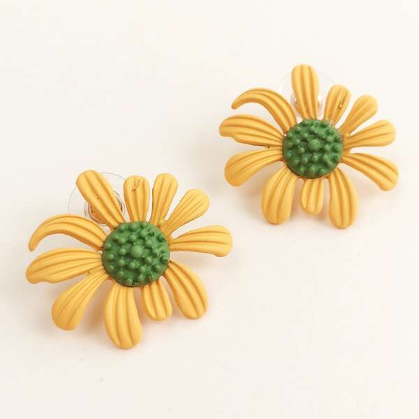 

Серьги-гвоздики Daisy Design, Жёлтые