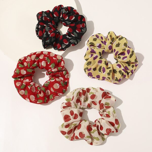 

Фруктовый узор Scrunchie, Многоцветный