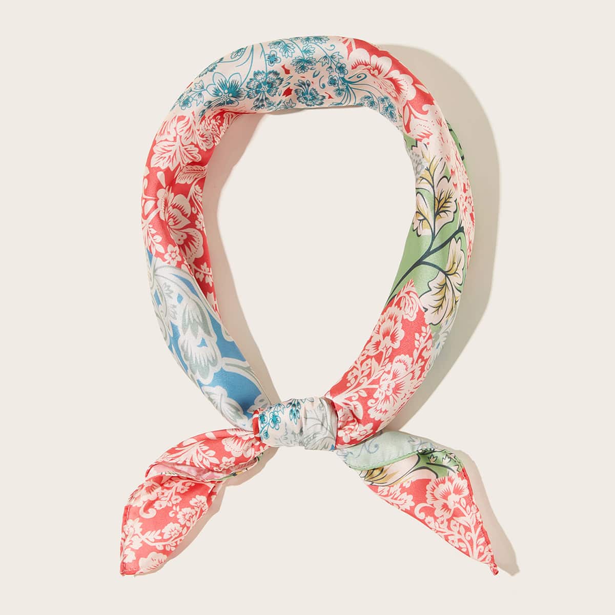 

Flower Pattern Bandana, Multicolor