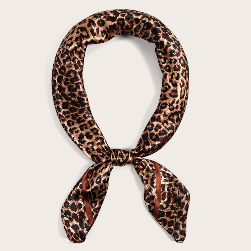 

Leopard Print Bandana, Multicolor