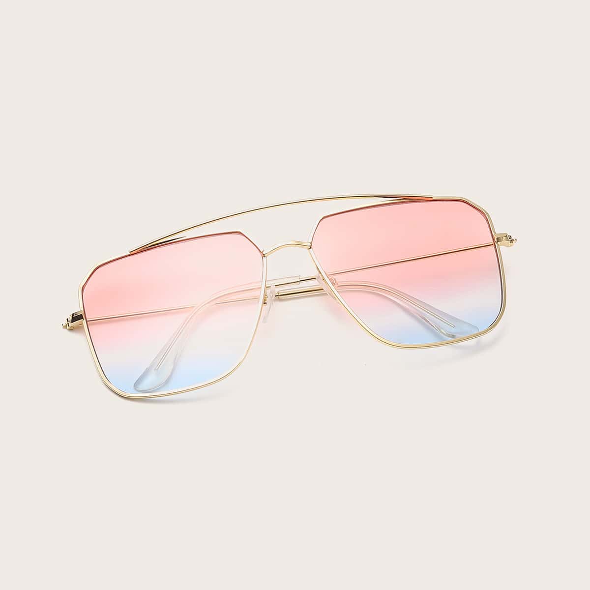 

Guys Metal Frame Sunglasses, Pink