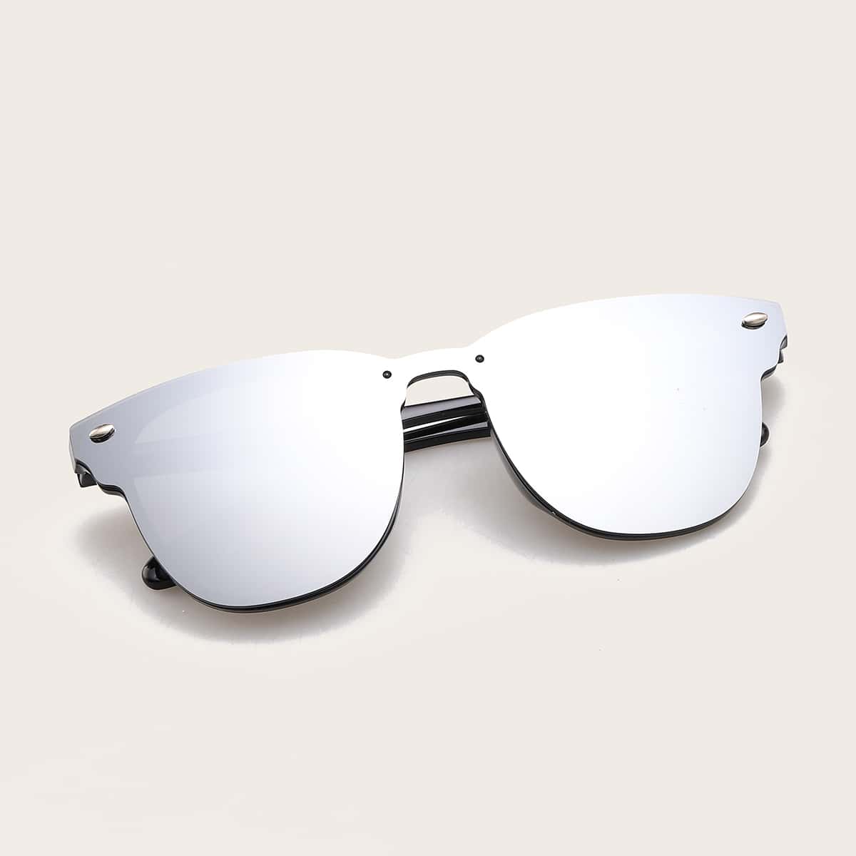 

Guys Rimless Sunglasses, Silver