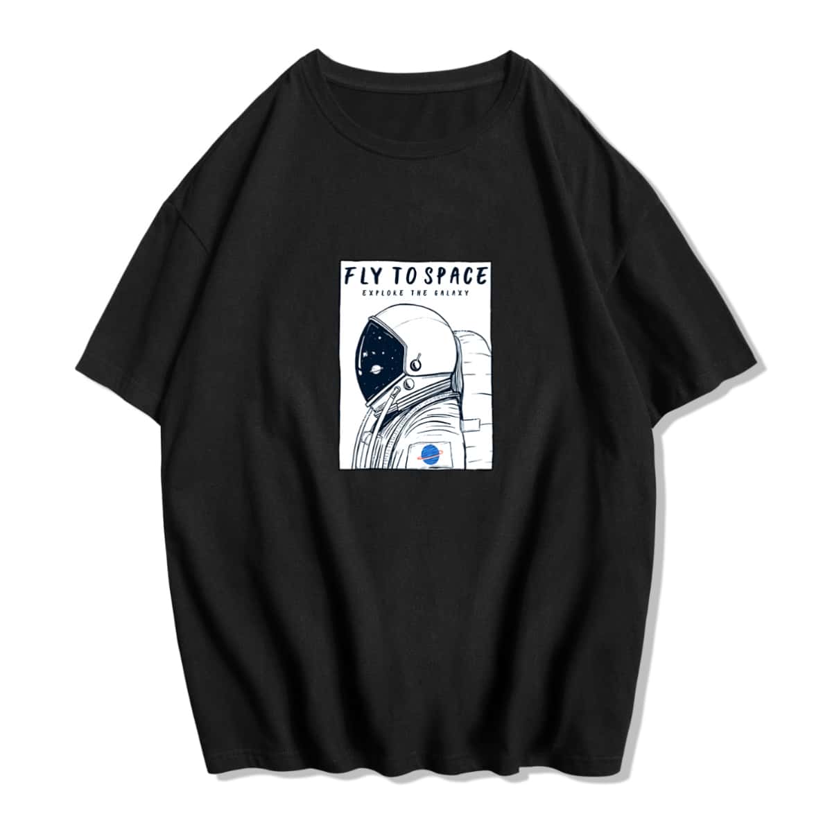 

Guys Astronaut Graphic Tee, Black