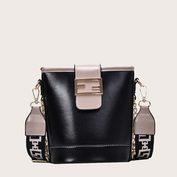 

Guitar Strap Bucket Bag, Black