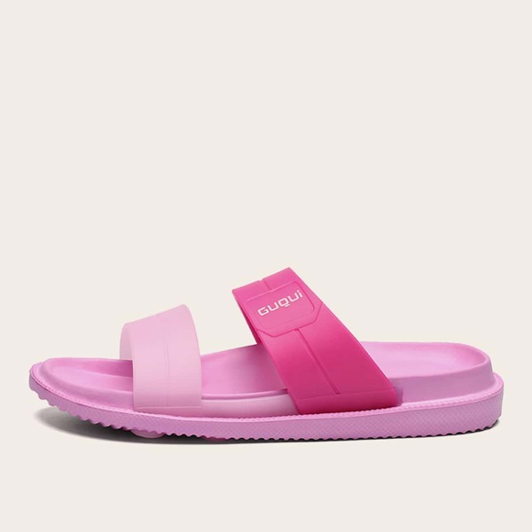 

Двухполосные ползунки, Розовые