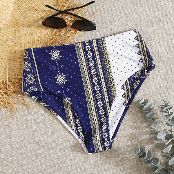 

Tribal High Waisted Bikini Panty, Multicolor
