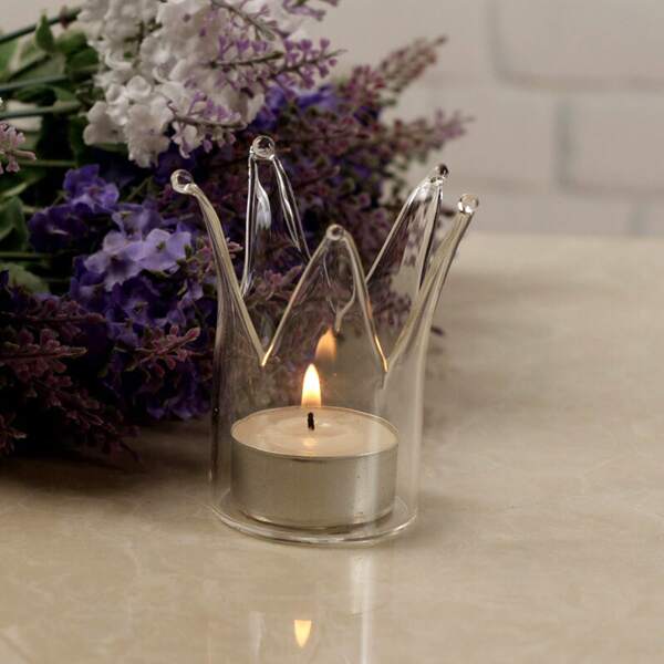 

Crown Shaped Candle Holder