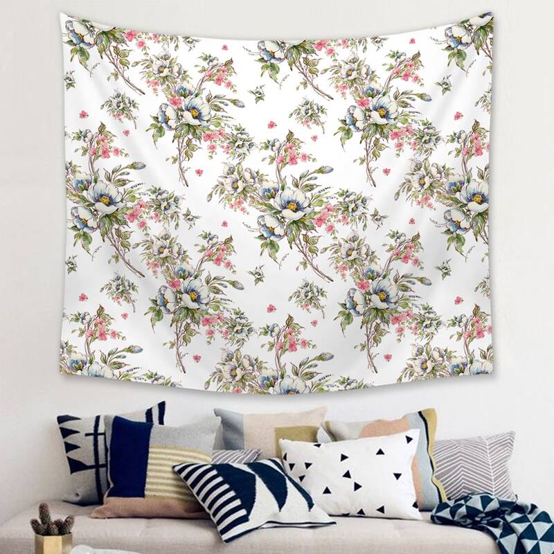 

Floral Pattern Tapestry, Multicolor