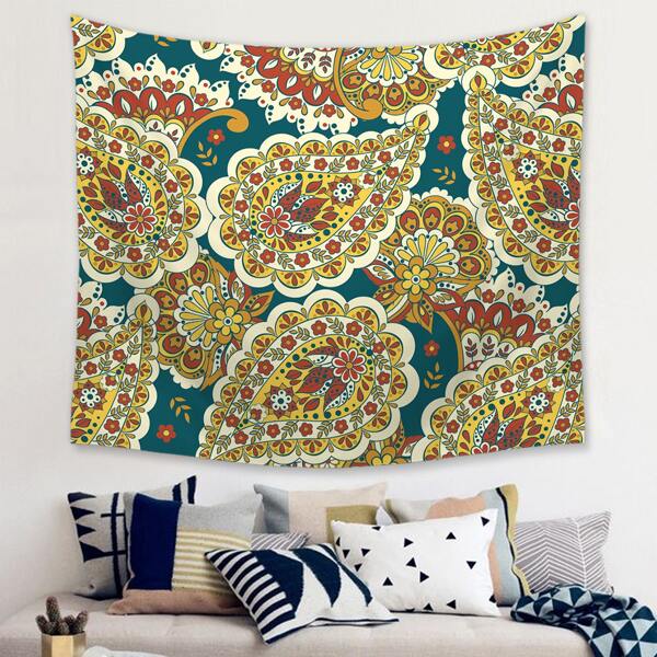 

Paisley Print Tapestry, Multicolor