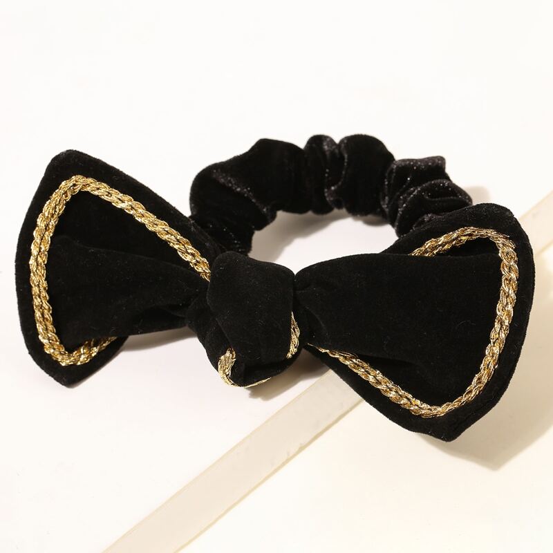 

Bow Hair Tie, Black