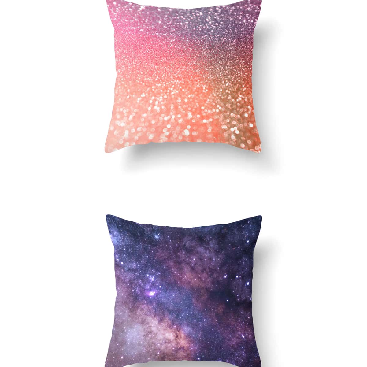 

1pc Starry Sky Pattern Cushion Cover Without Filler, Multicolor