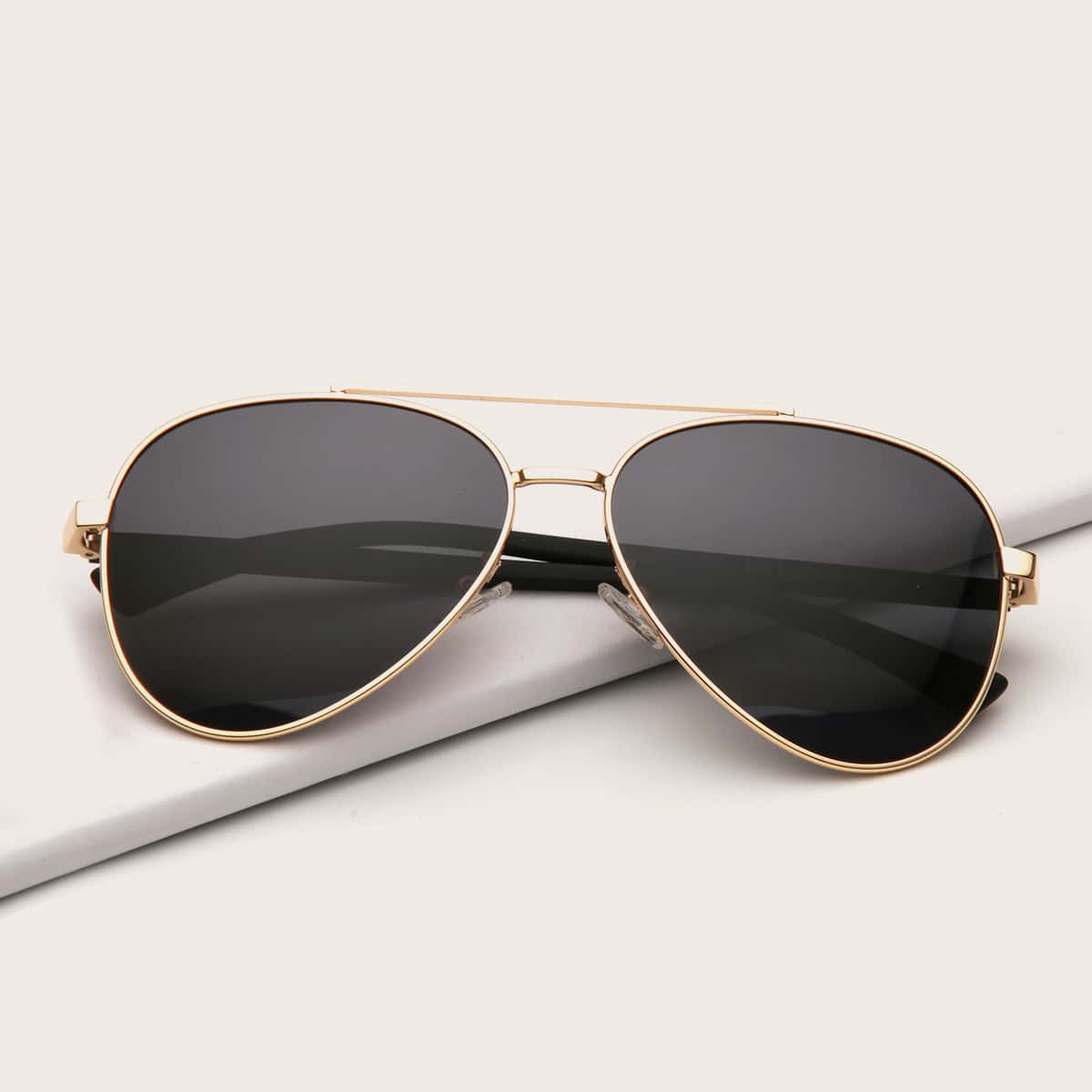 

Guys Aviator Sunglasses, Black