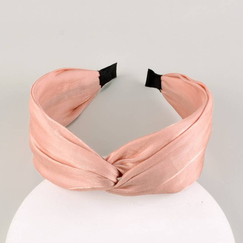 

Cross Decor Hair Hoop, Pink