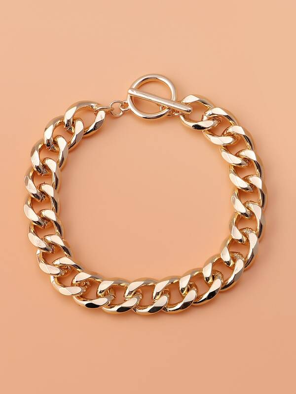 Simple Solid Bracelet SHEIN USA