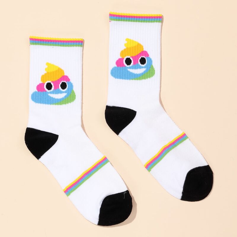 

Guys Color Block Socks, Multicolor