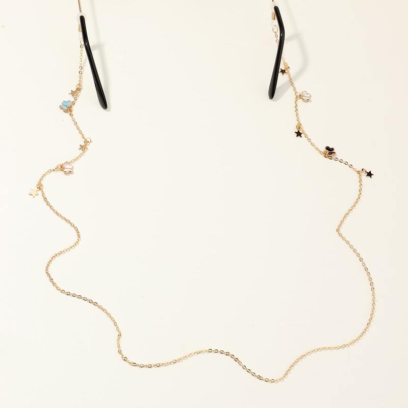 

Star Charm Glasses Chain, Gold