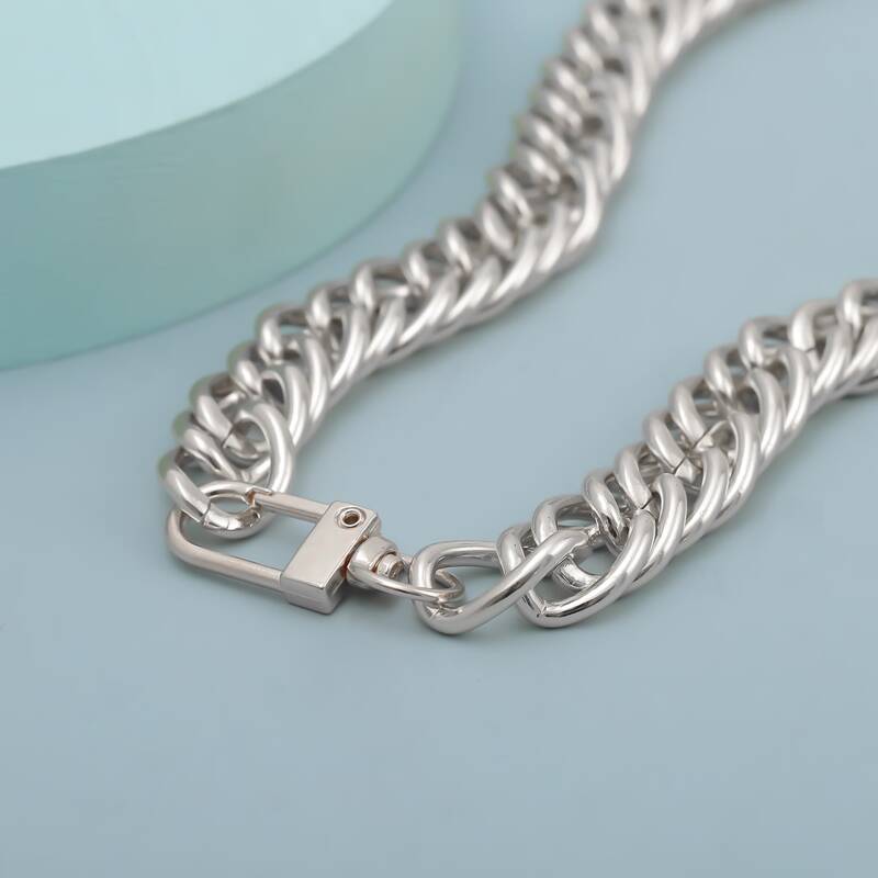 

Guys Plain Chain Necklace, Silver
