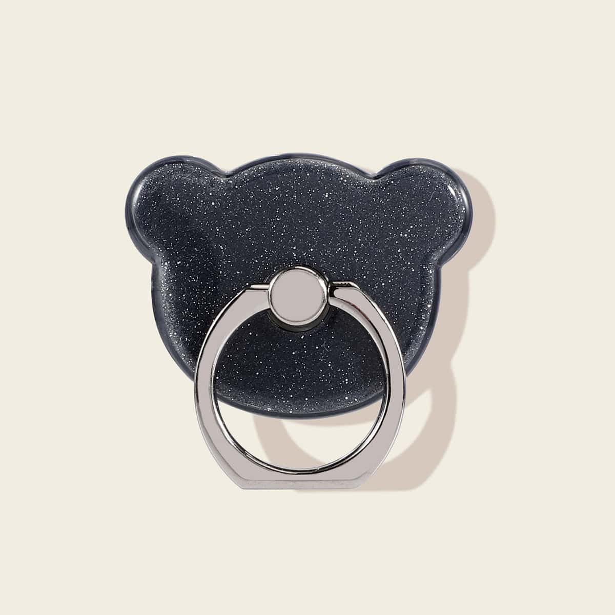 

Glitter Bear Phone Ring, Black