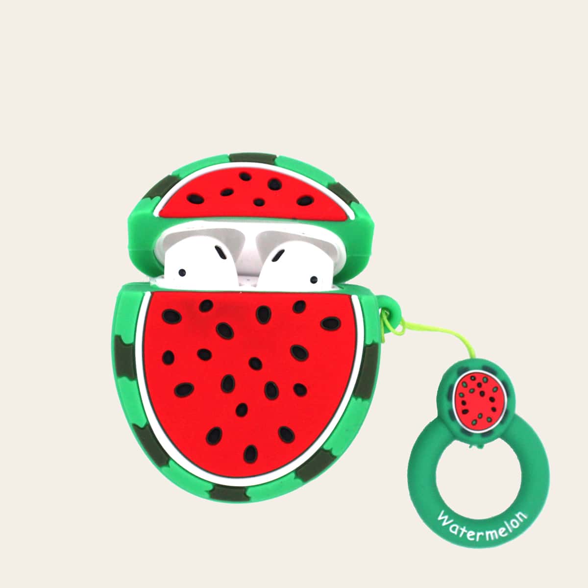 

Watermelon Shaped AirPods Case, Multicolor