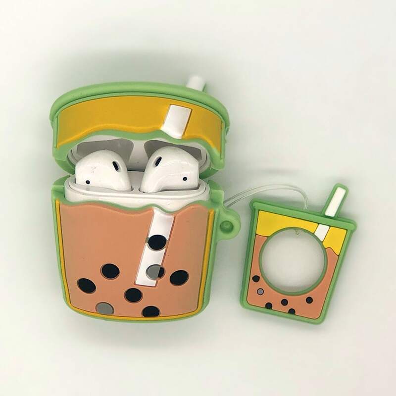 

Milky Tea Cup Shaped AirPods Case, Brown