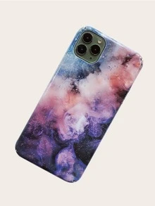 Galaxy Pattern Case Compatible With iPhone - Multicolor - View 3