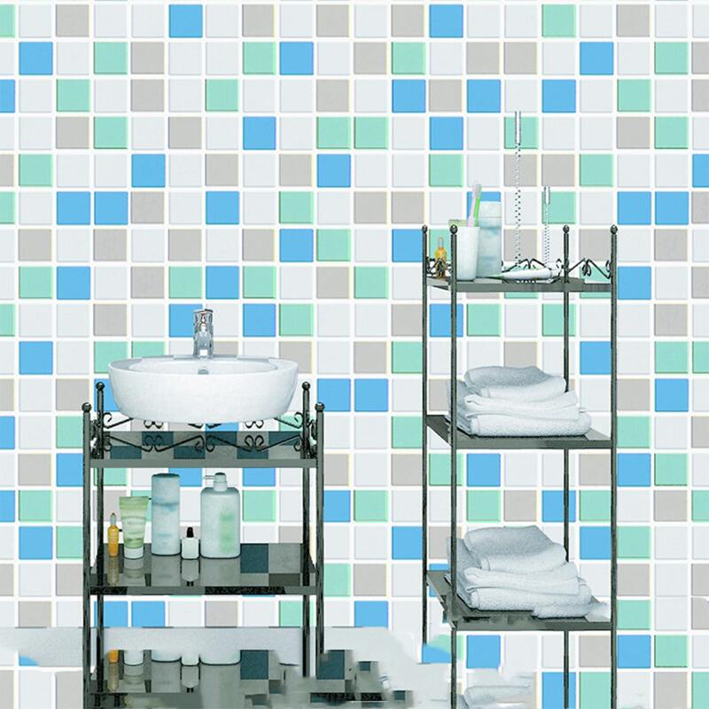 

Mosaic Pattern Wall Sticker, Multicolor