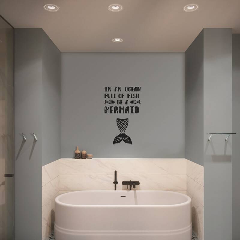 

Letter Graphic Wall Sticker, Black