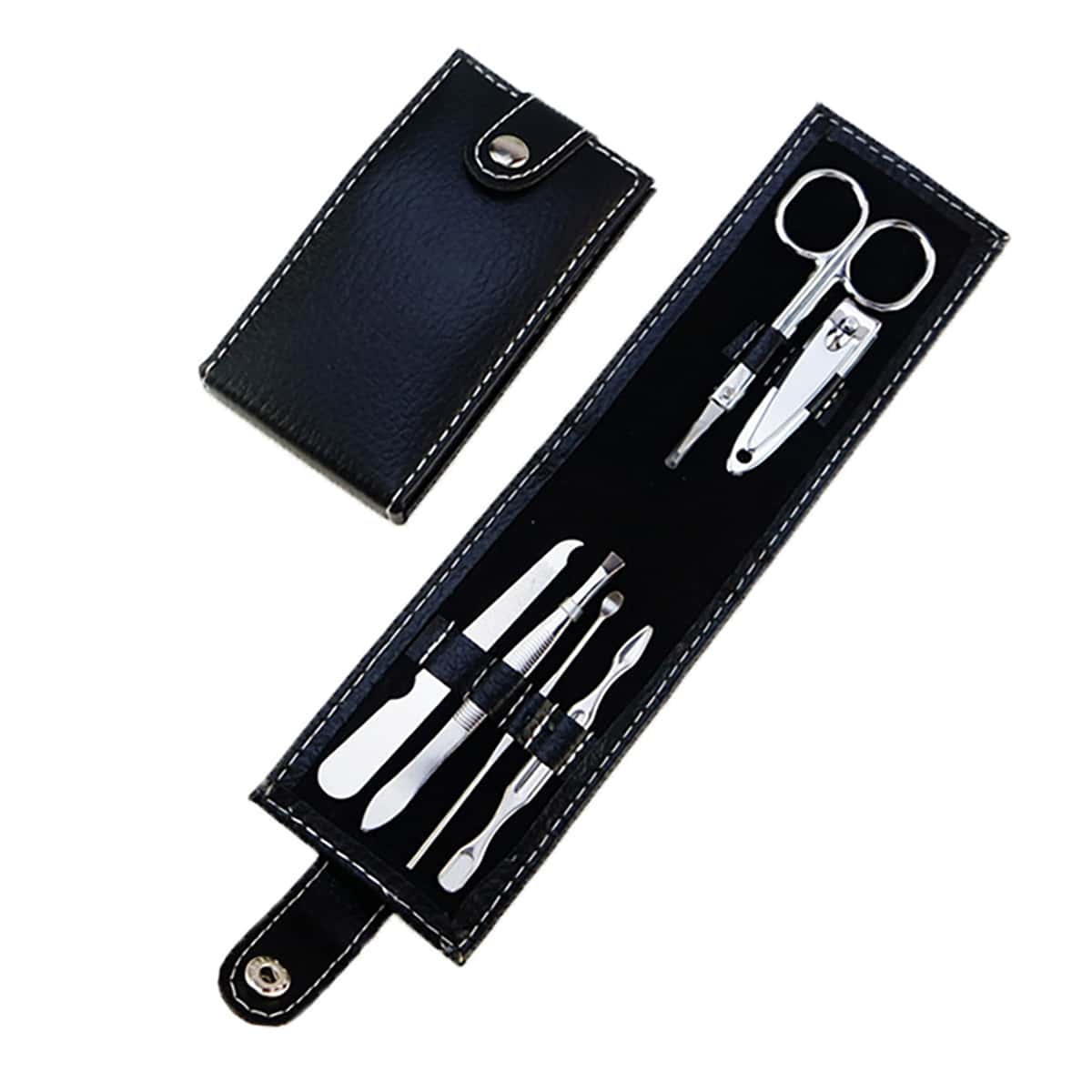 

6pcs Manicure Tool Set, Silver