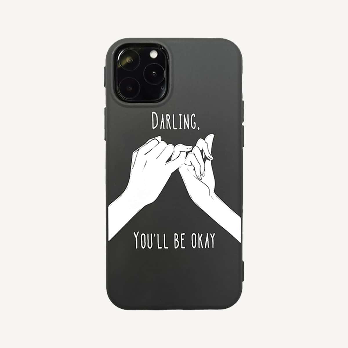 

Finger Print iPhone Case, Black