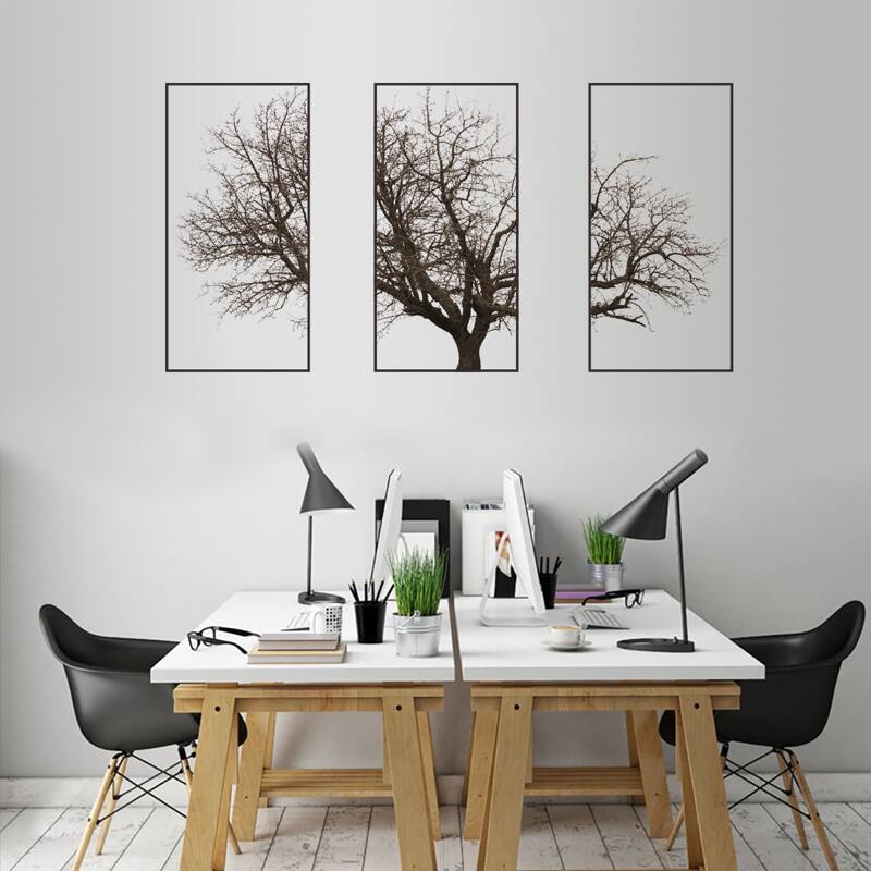 

Tree Print Wall Sticker, Brown