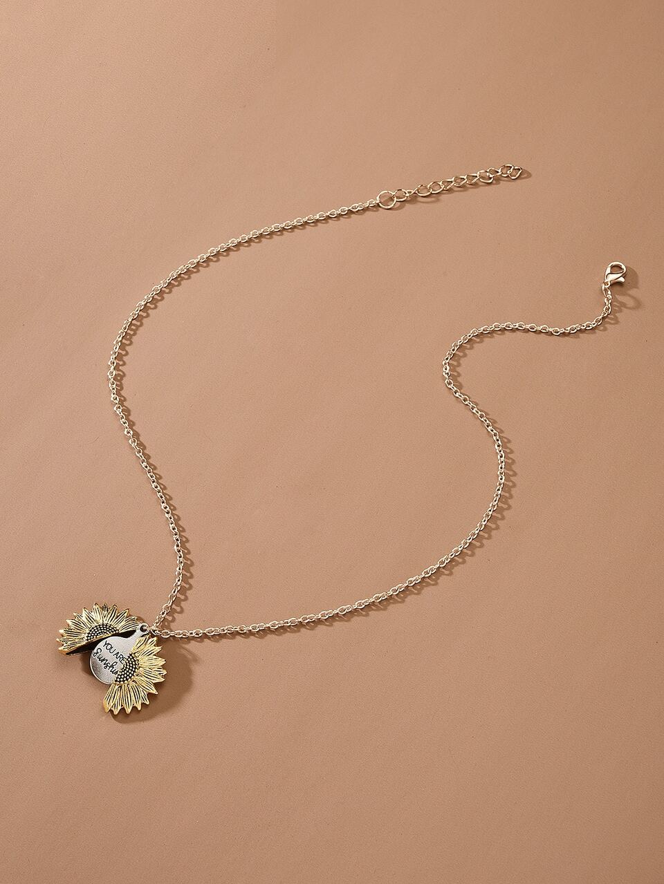 Men Letter Charm Necklace