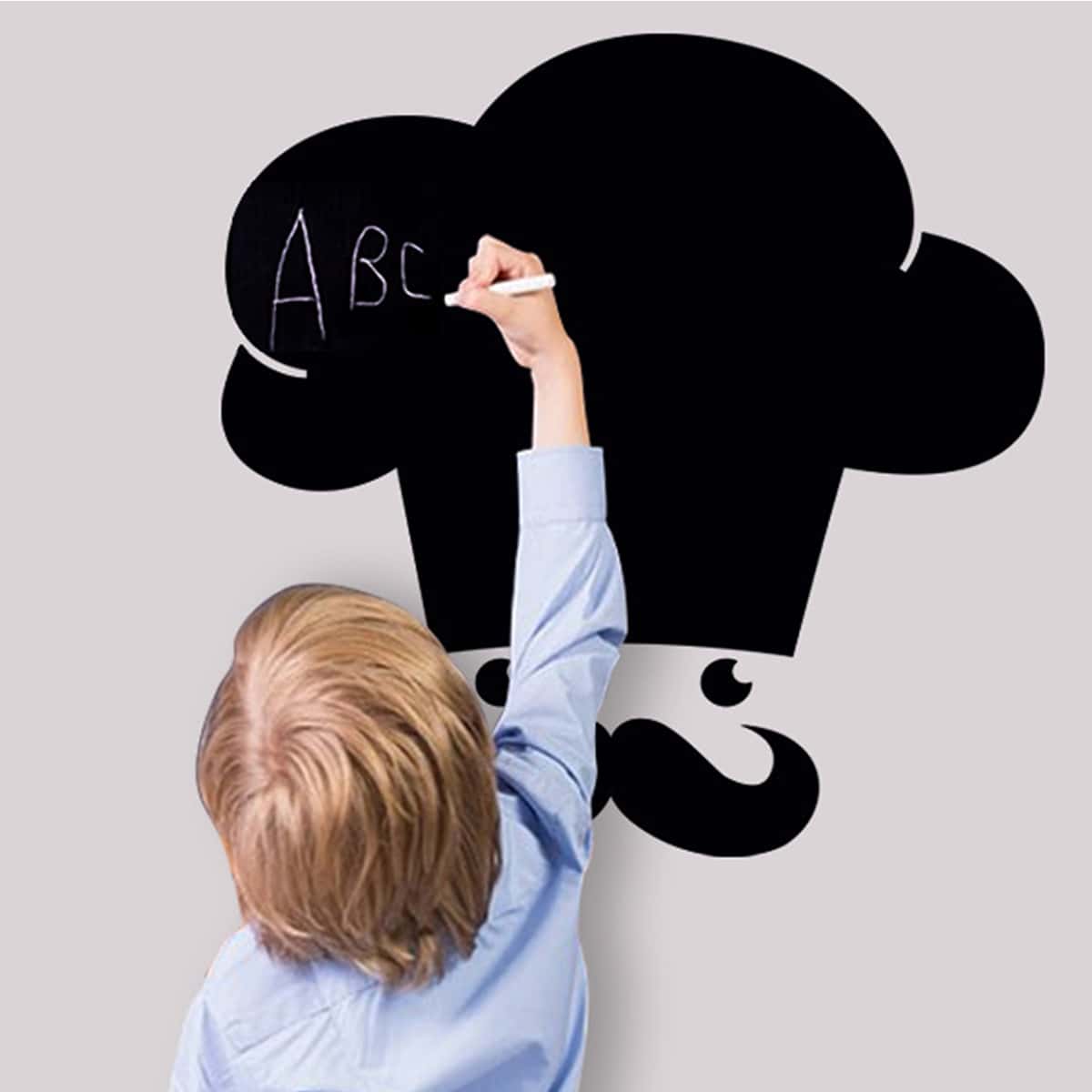 

Cartoon Blackboard Wall Sticker, Black