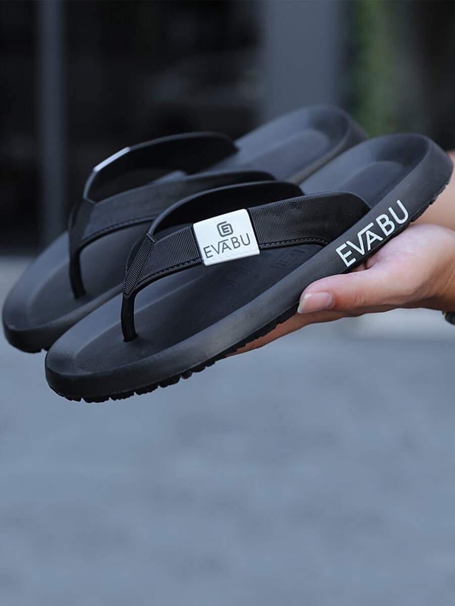 男士合腳人字拖