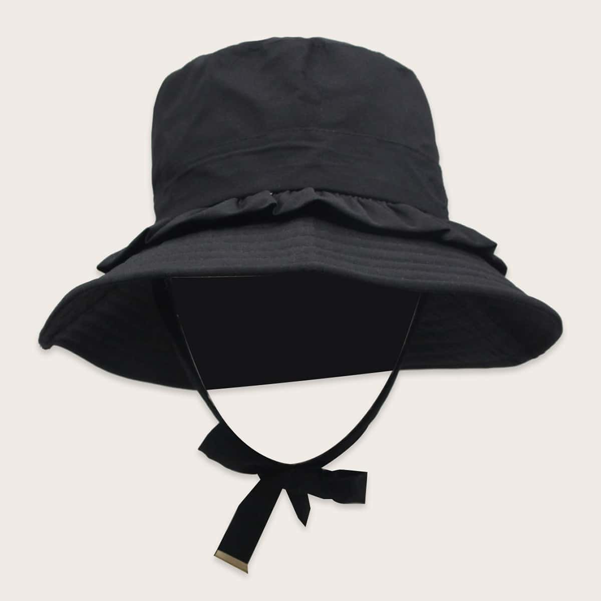 

Strapped Bucket Hat, Black