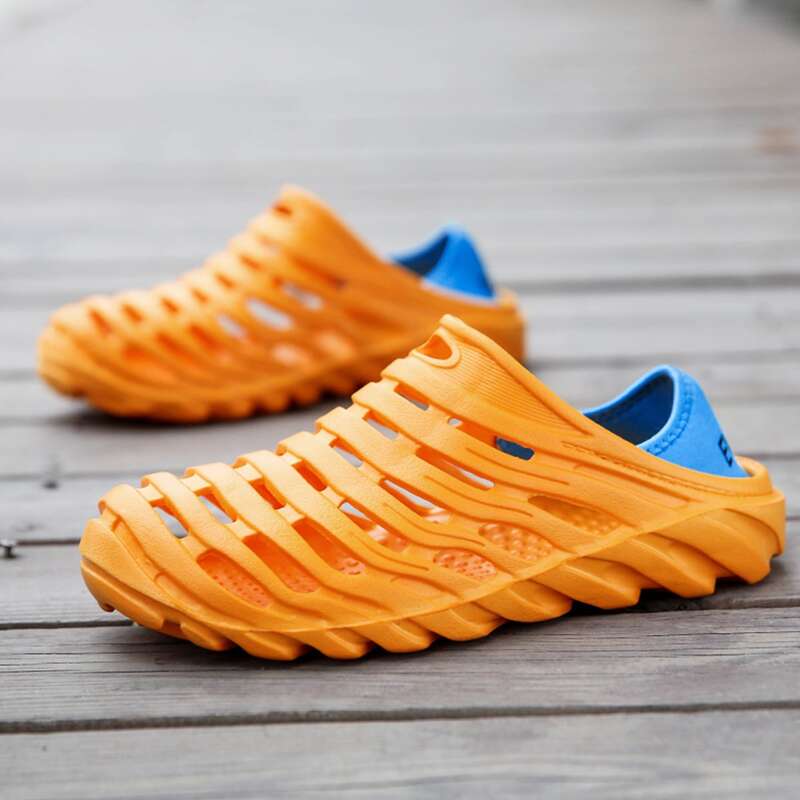 

Guys Cut Out Slip On Sandals, Orange