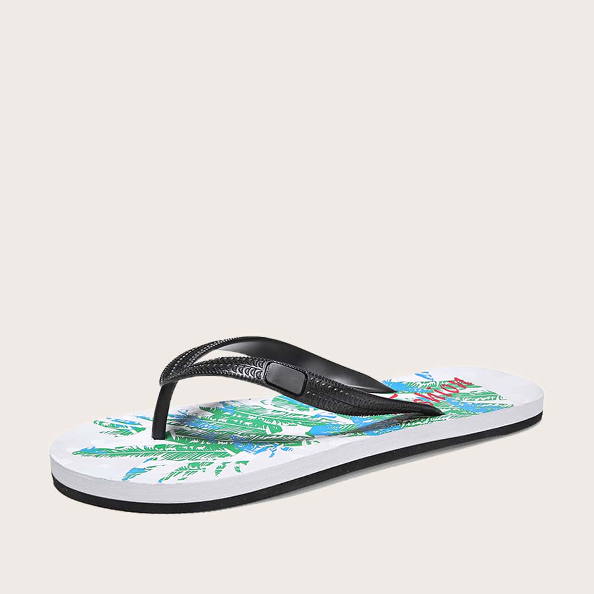 

Guys Wide Fit Flip Flops, White