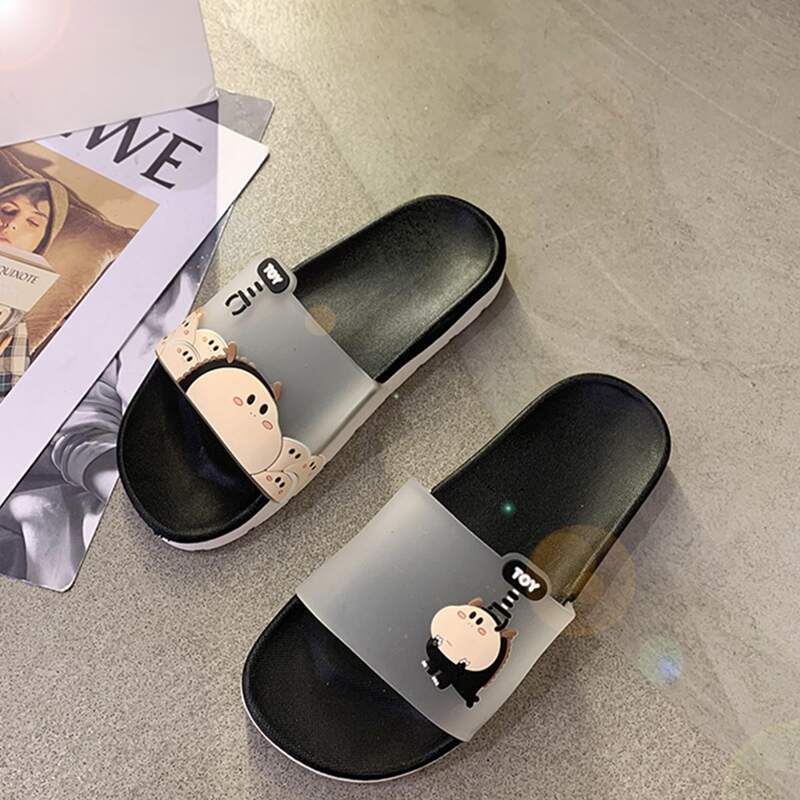

Cartoon Graphic Clear Sliders, Black