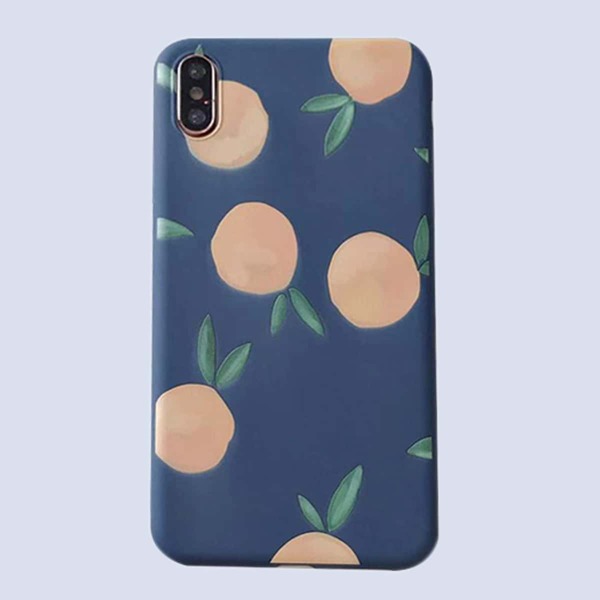 

Чехол для iPhone с оранжевой печатью, Многоцветный