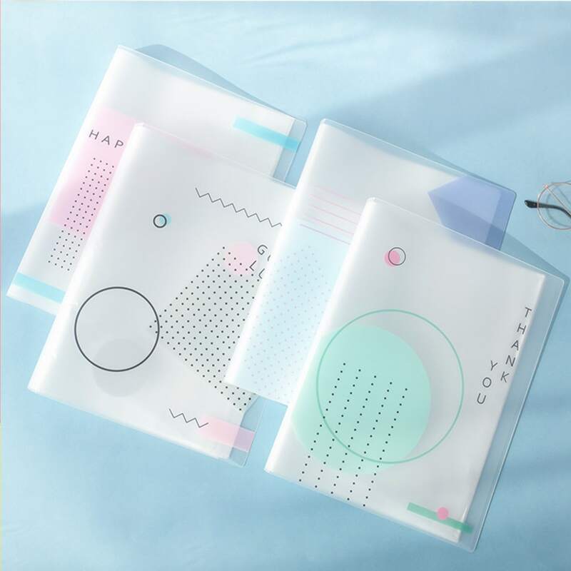 

1pc Multi-layer Insert Random Folder Binder, Clear