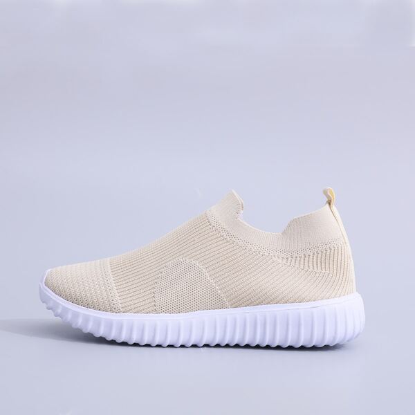 

Knit Slip On Sneakers, Beige