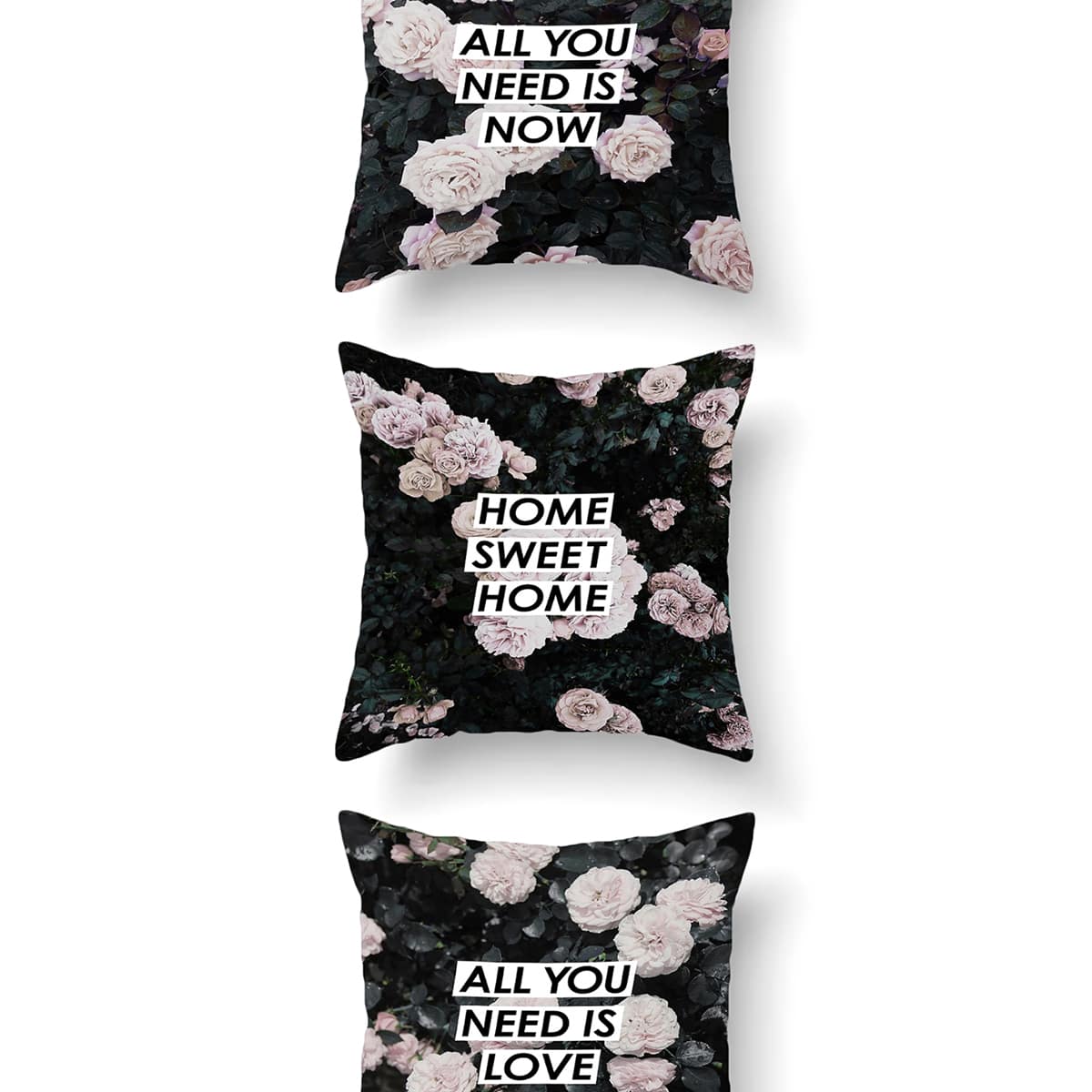 

1pc Floral Pattern Cushion Cover Without Filler, Multicolor