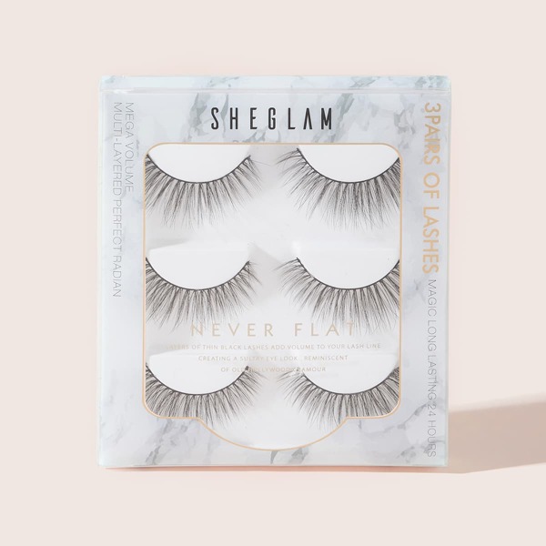 

NATURAL STYLE Eyelashes, Black