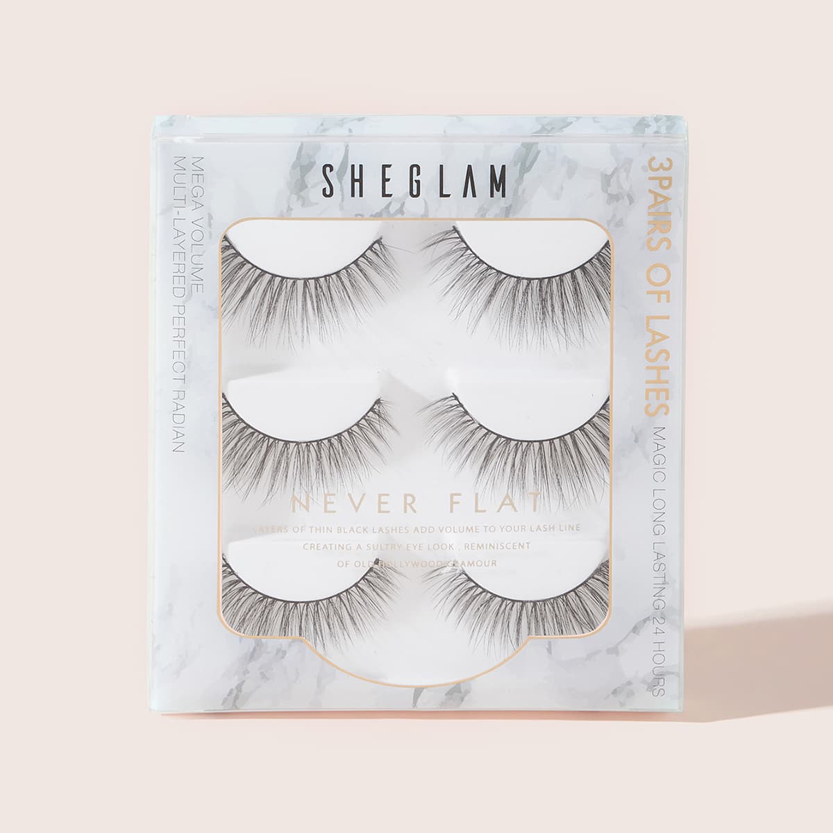 

NATURAL STYLE Eyelashes, Black
