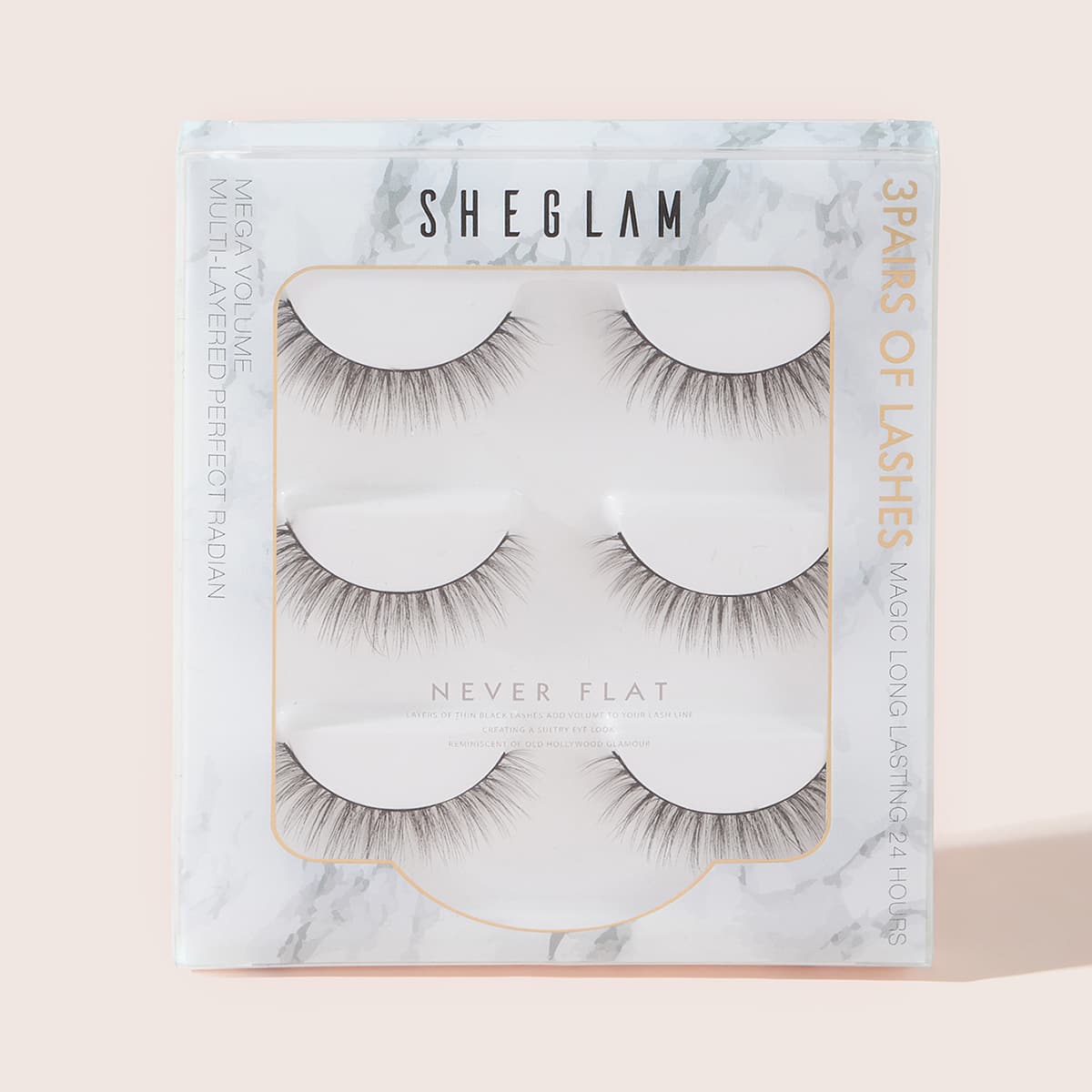 

NATURAL STYLE Eyelashes, Black