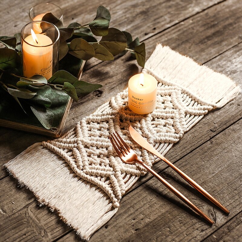 

1pc Woven Placemat, Khaki